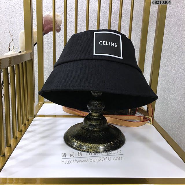 CELINE男女同款帽子 賽琳遮臉漁夫帽遮陽帽  mm1094